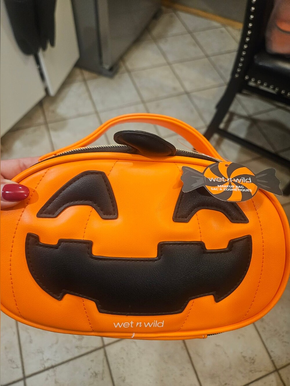 Viral Wet n Wild Halloween Pumpkin Jack-O-Lantern Cosmetic Bag 2026 - NEW